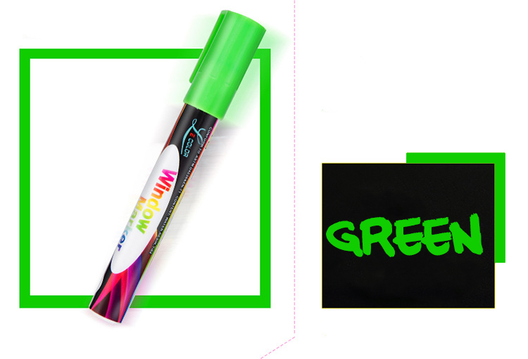 ปากกามาร์กเกอร์ เขียน กระจก กระดานดำ set 8 สี