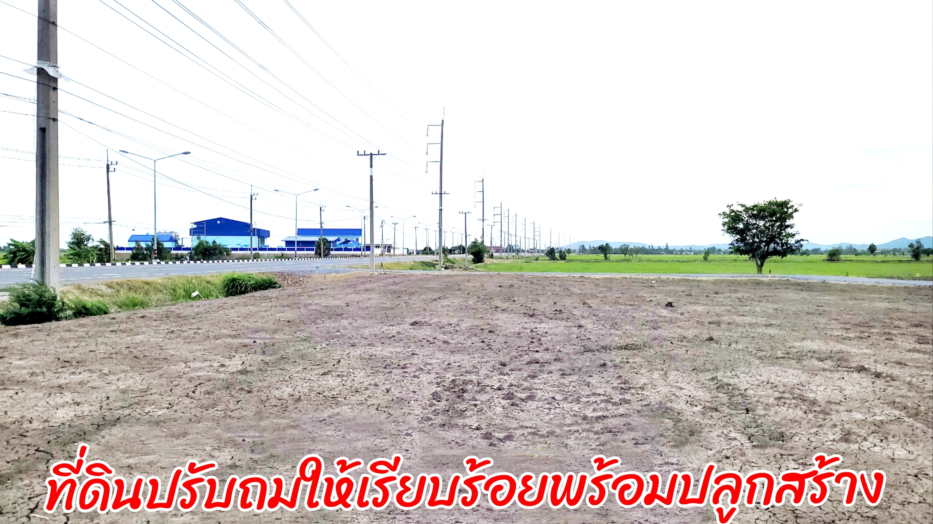 ขายที่ดินพร้อมพัฒนา 7 ไร่ 2 งาน ติดถนนใหญ่ 4 เลน ที่ดินเปล่าถมแล้ว อ.อู่ทอง จ.สุพรรณบุรี ราคาพิเศษ เพียง 1.5 ล้านบาทต่อไร่ โอกาสการลงทุนที่คุณไม่ควรพลาด! :