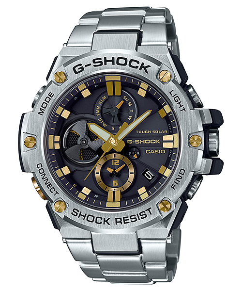 นาฬิกา Casio G-Shock G-STEEL Transformer wtih Blutooth series รุ่น GST-B100D-1A9 ของแท้ รับประกัน1ปี (หายาก)