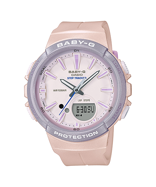 นาฬิกา Casio Baby-G for Running รุ่น BGS-100SC-4A (Pony Unicorn สีชมพู-ม่วง) ของแท้ รับประกัน1ปี
