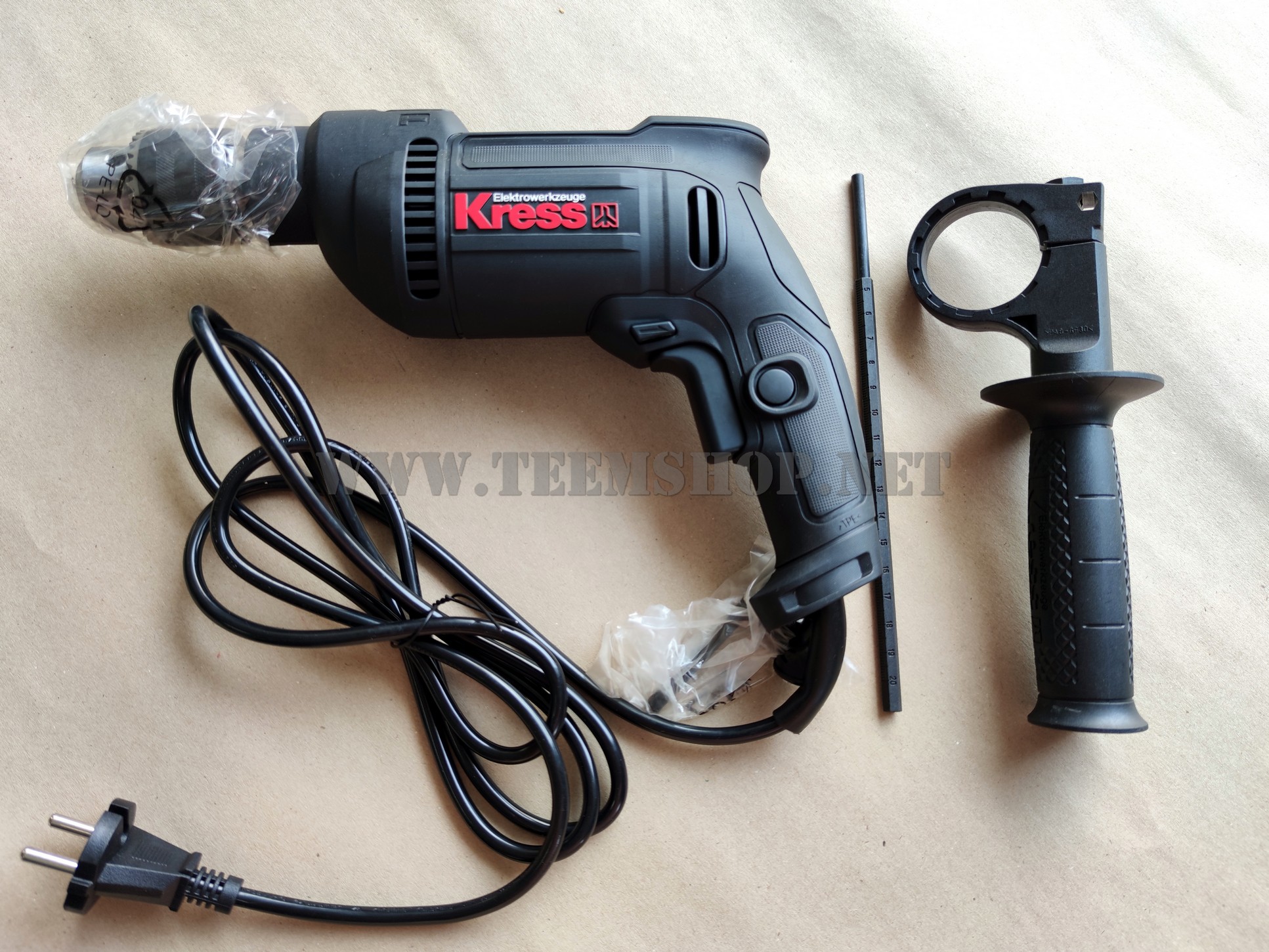 KRESS สว่านกระแทก 12มม. KU310 650W. 4หุน