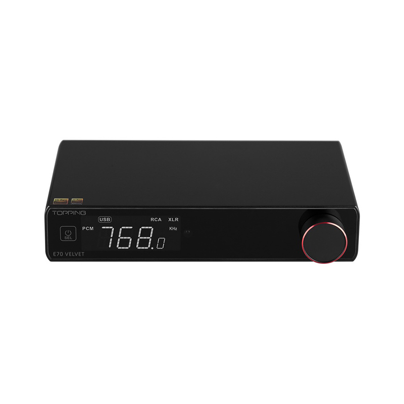 Topping E70 Velvet DAC ตั้งโต๊ะระดับเรือธง รองรับ Dual Hi-RES ประกันศูนย์ไทย