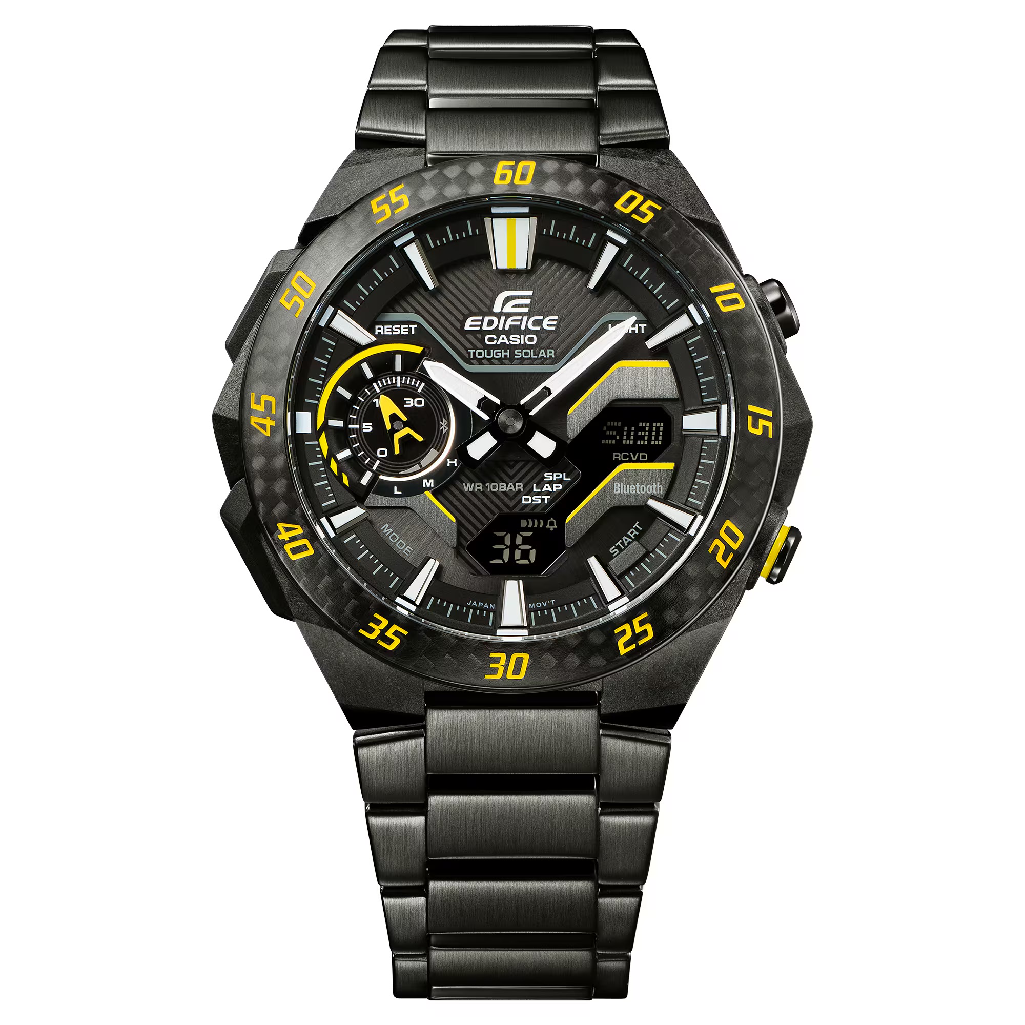 นาฬิกา Casio EDIFICE Bluetooth with Smartphone รุ่น ECB-2200RC-1A9 ของแท้ รับประกัน1ปี