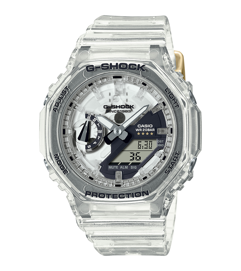 นาฬิกา Casio G-Shock 40th Anniversary CLEAR REMIX รุ่น GMA-S2140RX-7A ของแท้ รับประกัน1ปี