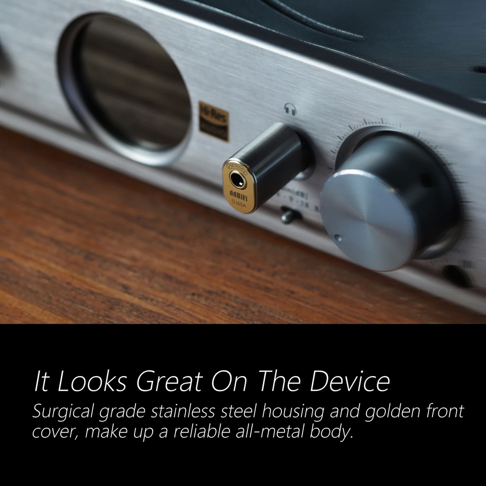 ขาย DD DJ65A แจ็คแปลง 3.5mm เป็น 6.35mm สำหรับ ชุดตั้งโต๊ะ/เครื่องเสียง