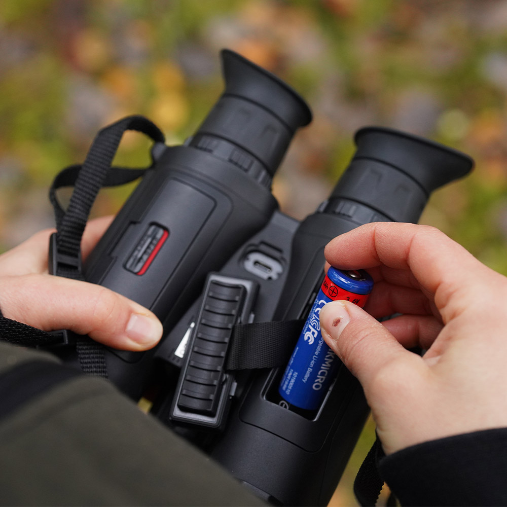 Multi-spectrum กล้องส่องทางไกล จับความร้อน-อินฟราเรด Hikmicro HABROK HH35L (Thermal & Night Vision)