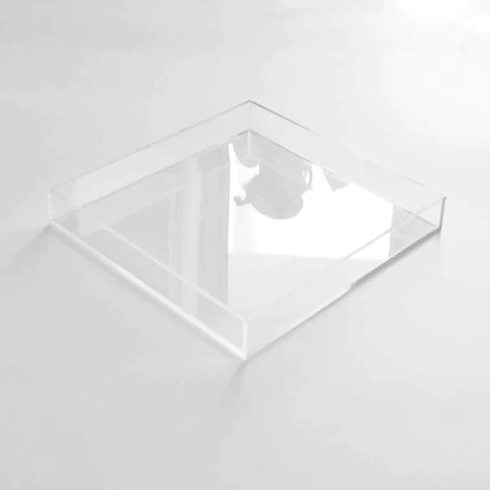 ถาดอะคริลิคใส ใส่น้ำได้ สําหรับถ่ายรูป (Acrylic Tray) มีหลายขนาด