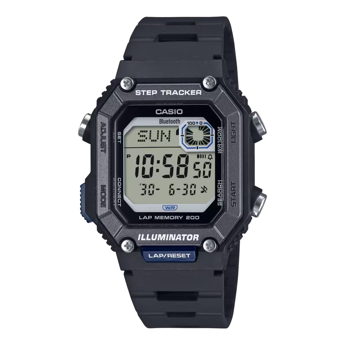 นาฬิกา Casio Standard G-SQUAD รุ่น WS-B1000-1AV ของแท้ รับประกัน1ปี