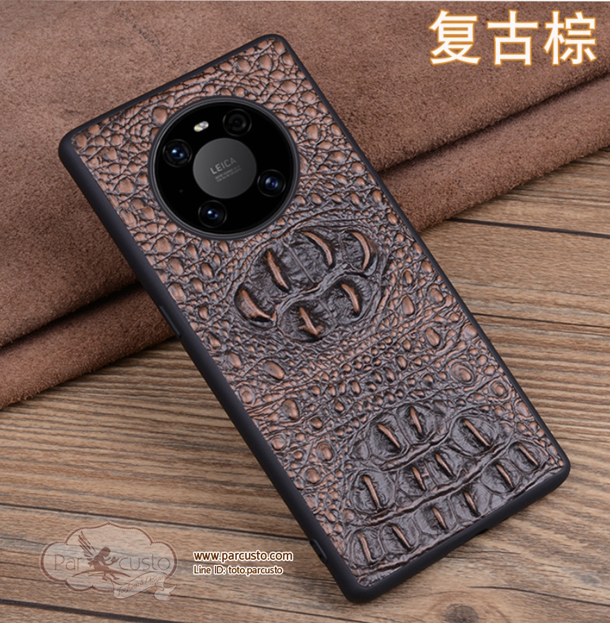 เคสฝาหลังหนังวัวแท้Huawei Mate 40 และ Mate 40 Pro จาก Wobiloo [Pre-order]