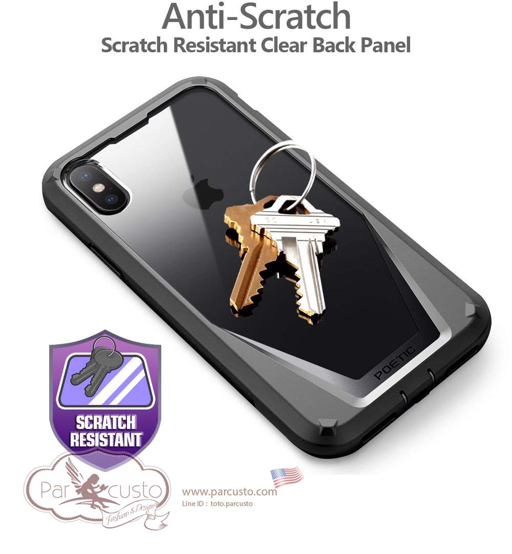 เคสกันกระแทก Apple iPhone X [Guardian] จาก Poetic [Pre-order USA]