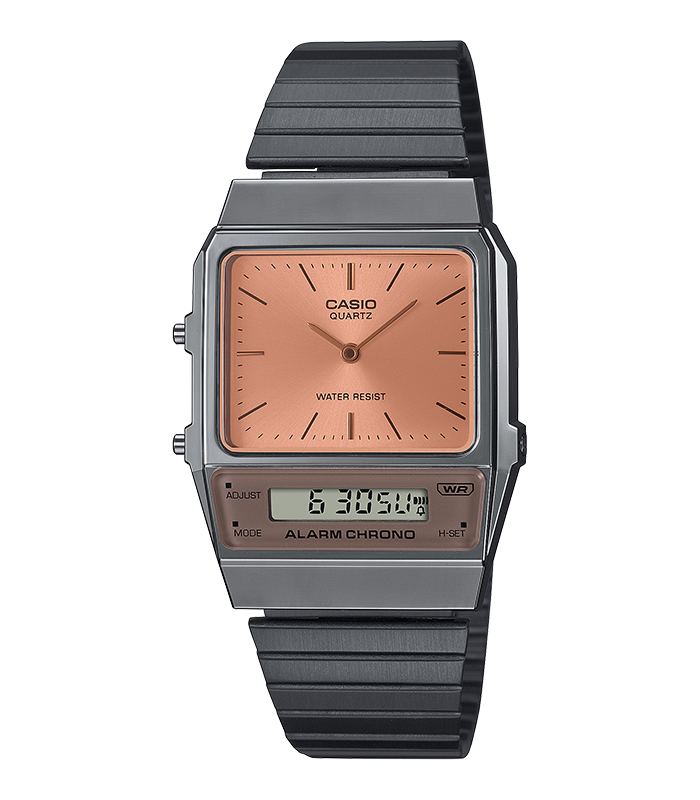 นาฬิกา คาสิโอ Casio STANDARD ANALOG-DIGITAL รุ่น AQ-800ECGG-4A ของแท้ รับประกัน1ปี