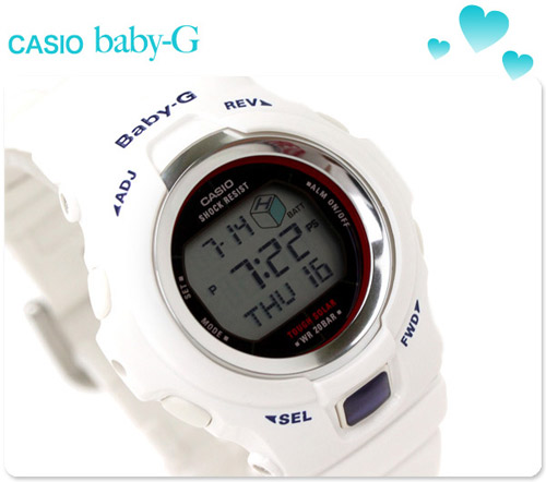 นาฬิกา คาสิโอ Casio Baby-G 200-meter water resistance TOUGH SOLAR รุ่น BGR-300EM-7DR