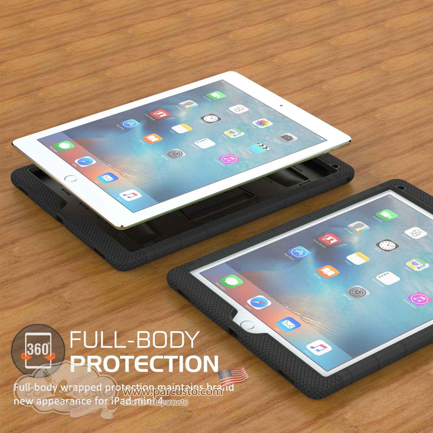 เคสกันกระแทก Apple iPad Pro จาก Moko [Pre-order USA]