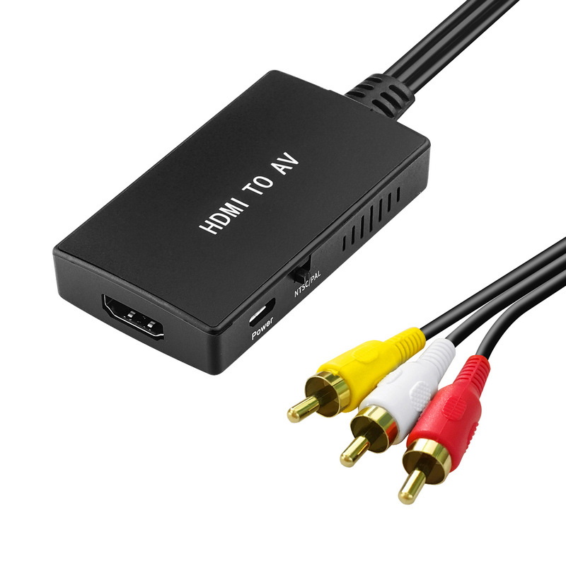 X-Tips HDMI to AV Adapter ตัวแปลง HDMI ออก RCA สามสี ปรับ NTSC/PAL ได้ ประกันศูนย์ไทย