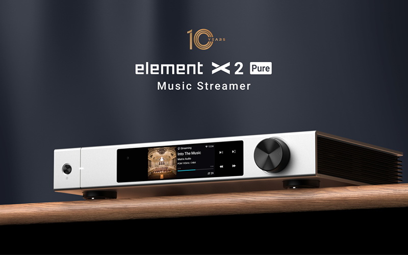 Matrix Audio Element X2 Pure Music Streamer เครื่องเล่นเพลงเครือข่ายแบบตั้งโต๊ะ ประกันศูนย์ไทย