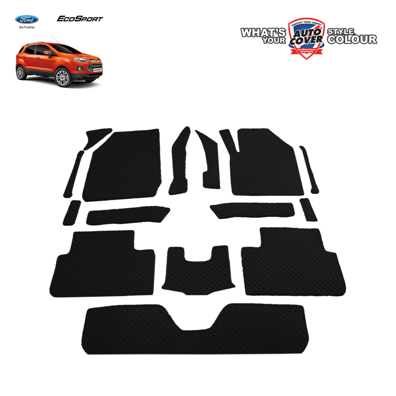 พรมปูพื้นรถยนต์ พรมกระดุม รถ FORD ECO SPORT ชุดภายในห้องโดยสาร จำนวน 15 ชิ้น