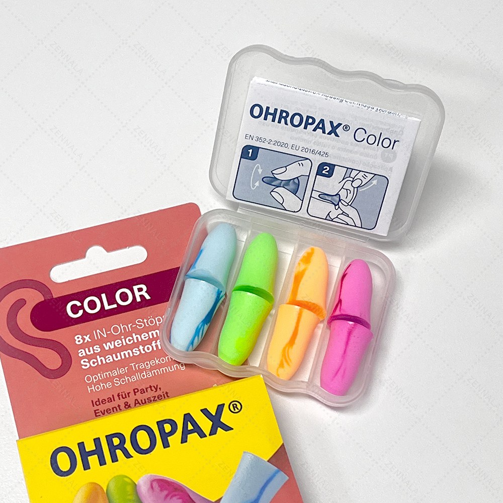 EAR PLUG ohropax color 4 pairs