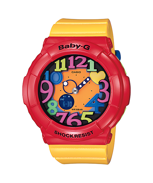 นาฬิกา คาสิโอ Casio Baby-G Neon Illuminator สี POP COLOR รุ่น BGA-131-4B5