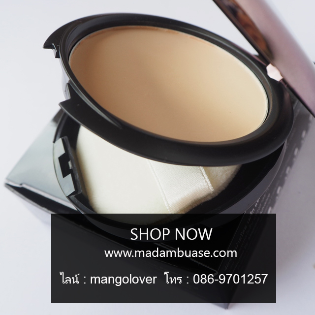 แป้งเมจิกแพลตตินัม ตลับจริงขนาด 14 กรัม -สี M6- Aura White ขาวสว่าง