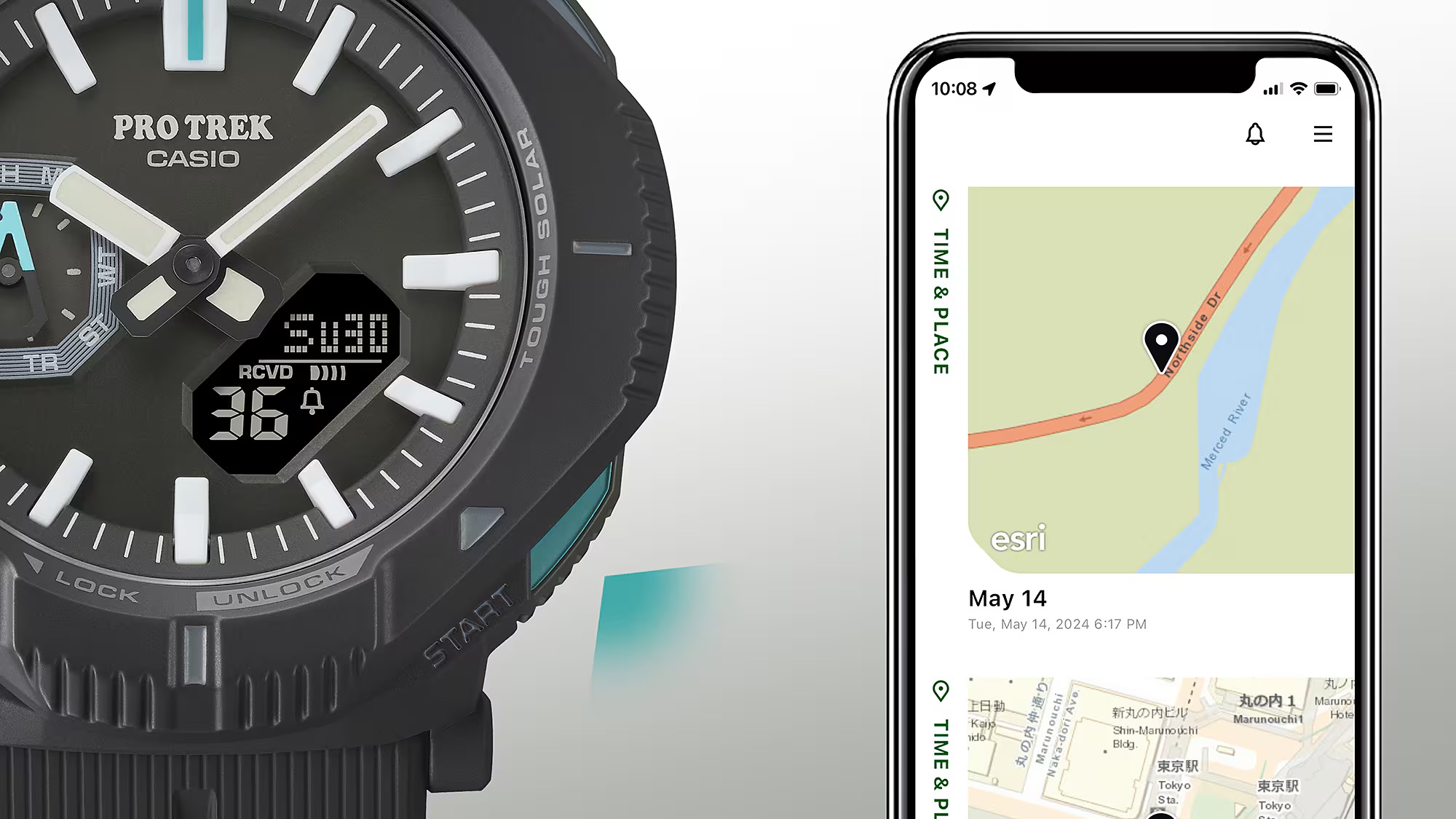 นาฬิกา Casio PRO TREK PRJ-B001 series รุ่น PRJ-B001-1 ของแท้ รับประกัน1ปี