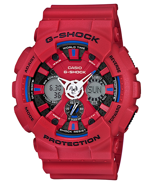 นาฬิกา Casio G-Shock Limited Tricolor series รุ่น GA-120TR-4A ของแท้ รับประกัน 1 ปี