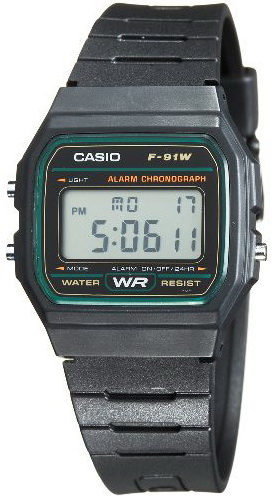 นาฬิกา คาสิโอ Casio STANDARD DIGITAL รุ่น F-91W-3
