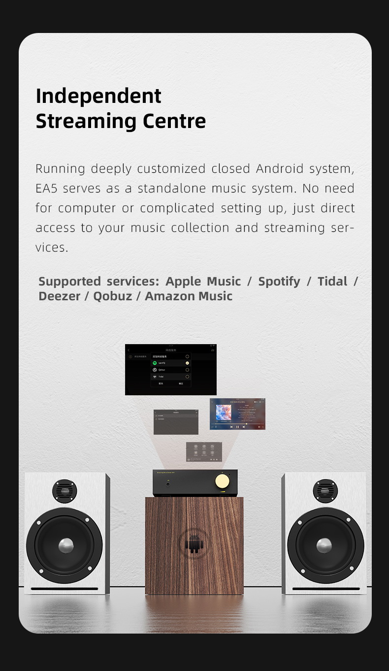 ขาย Shanling EA5 DAP+DAC+AMP ครบจบในตัว รองรับ MQA, Dual Hi-Res