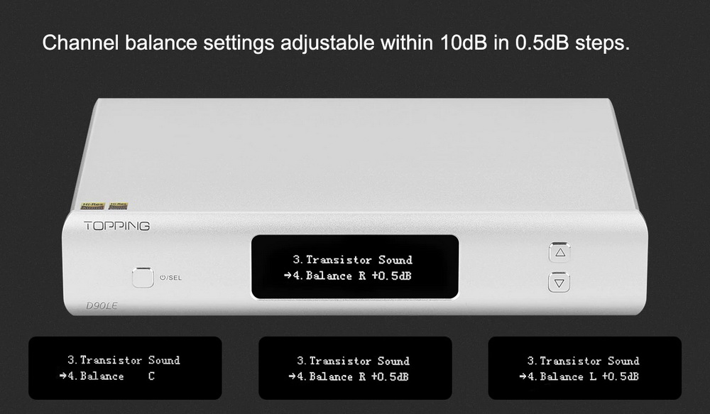 Topping D90LE Fully Balanced DAC รองรับ Dual Hi-Res ประกันศูนย์ไทย