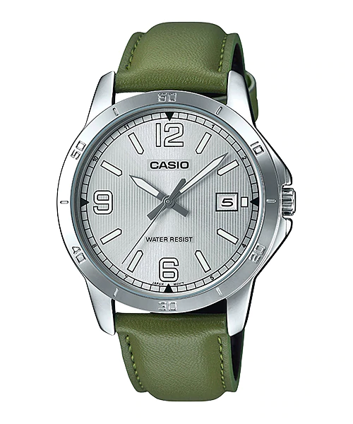 นาฬิกา คาสิโอ Casio STANDARD Analog'men รุ่น MTP-V004L-3B ของแท้ รับประกัน1ปี