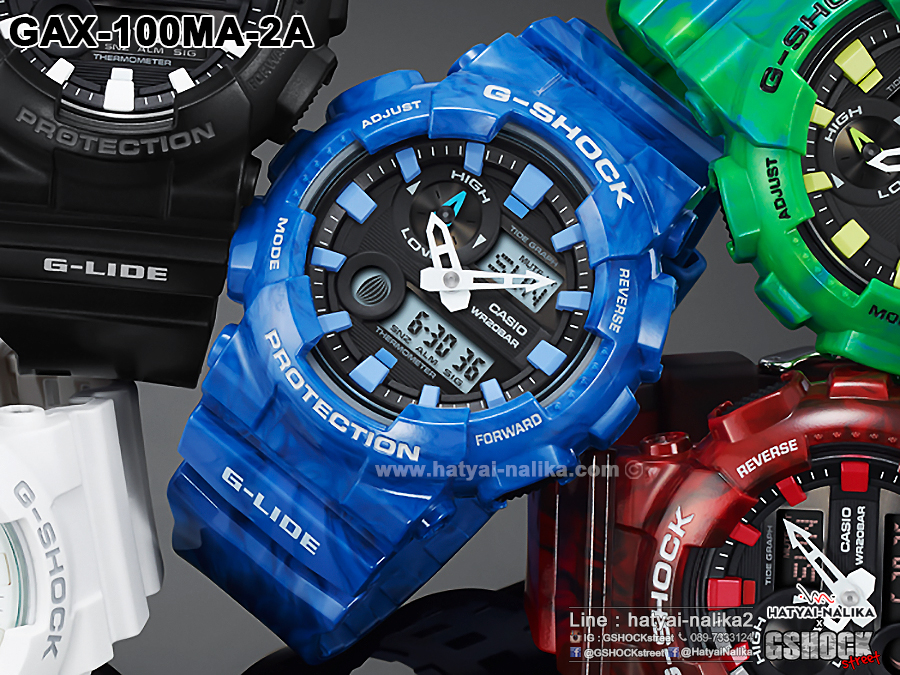นาฬิกา Casio G-Shock G-LIDE รุ่น GAX-100MA-2A ของแท้ รับประกัน1ปี