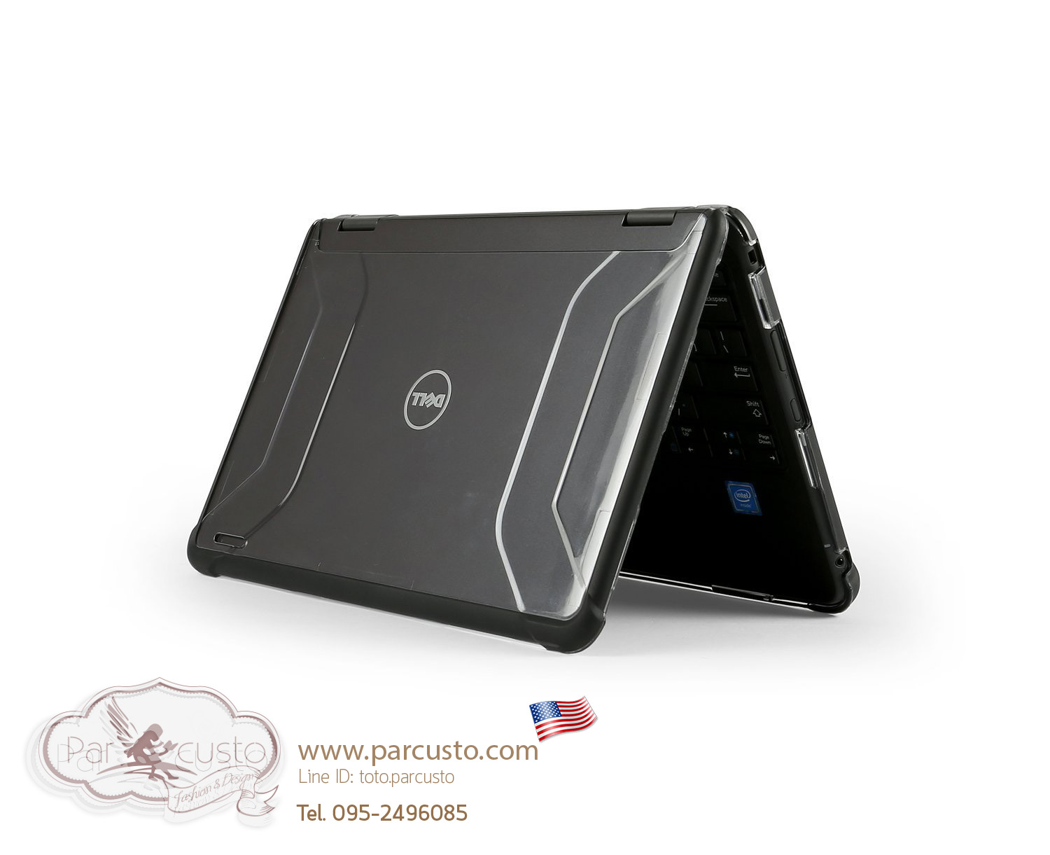 เคสกันกระแทก Dell Chromebook 3189 (2 in 1) 11 inch [Extreme Shell] จาก MAX Cases [Pre-order USA]