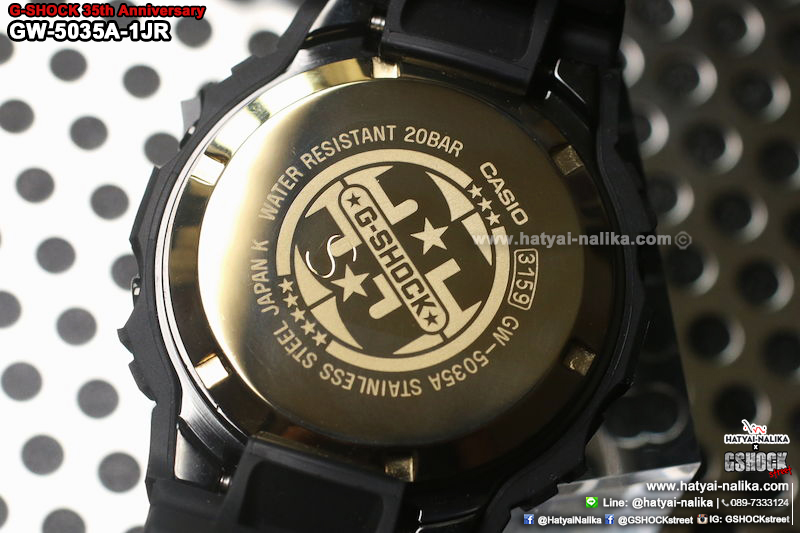 นาฬิกา Casio G-Shock 35th Anniversary Limited Edition BIG BANG BLACK series รุ่น GW-5035A-1 Made in Japan (ไม่มีขายในประเทศไทย) ของแท้ รับประกัน1ปี (นำเข้า Japan)