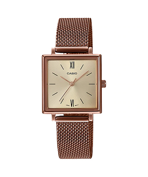 นาฬิกา Casio STANDARD Analog-Ladies' รุ่น LTP-E155MR-9B ของแท้ รับประกัน 1 ปี