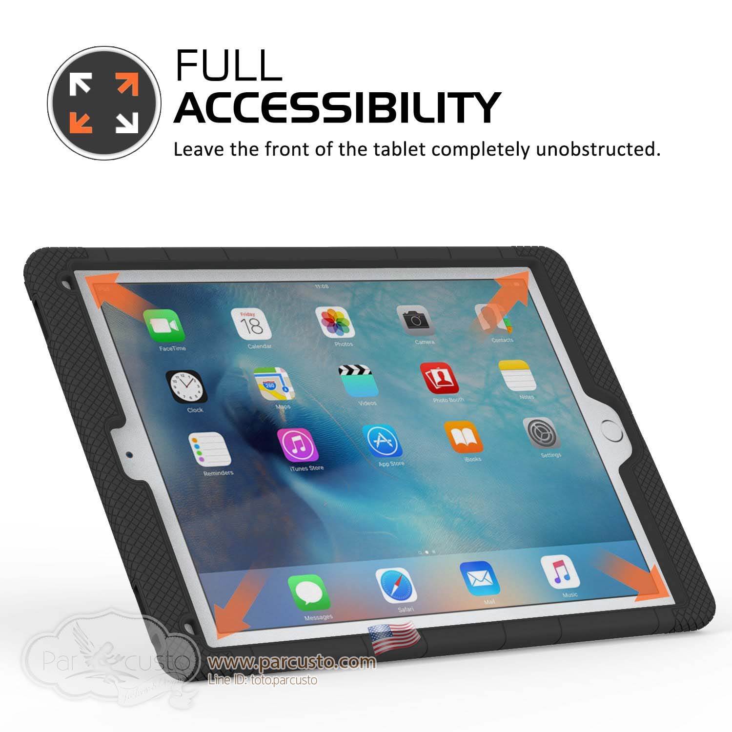 เคสกันกระแทก Apple iPad Pro จาก Moko [Pre-order USA]