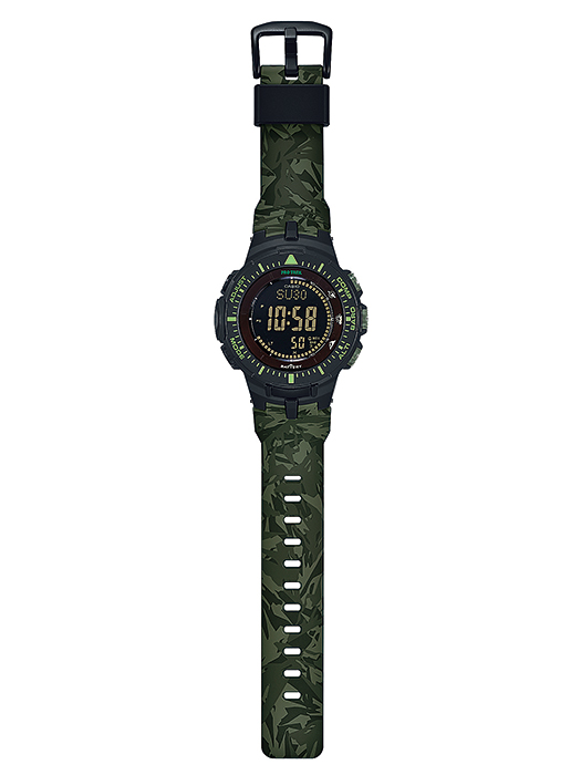 นาฬิกา คาสิโอ Casio PRO TREK รุ่น PRG-300CM-3 ลายพรางเขียว