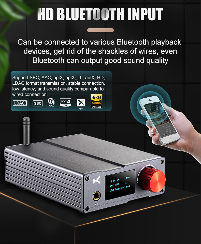 xDuoo DA100 Bluetooth DAC/AMP ตั้งโต๊ะ ประกันศูนย์ไทย