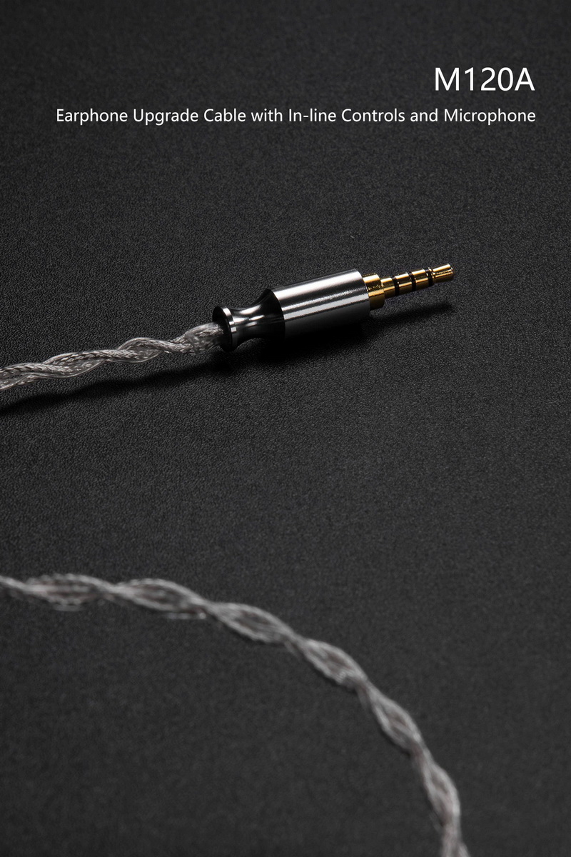 DD M120A สายอัพเกรดหูฟัง Litz OCC หุ้มฉนวน Litz OFC ชุบเงิน ประกันศูนย์ไทย