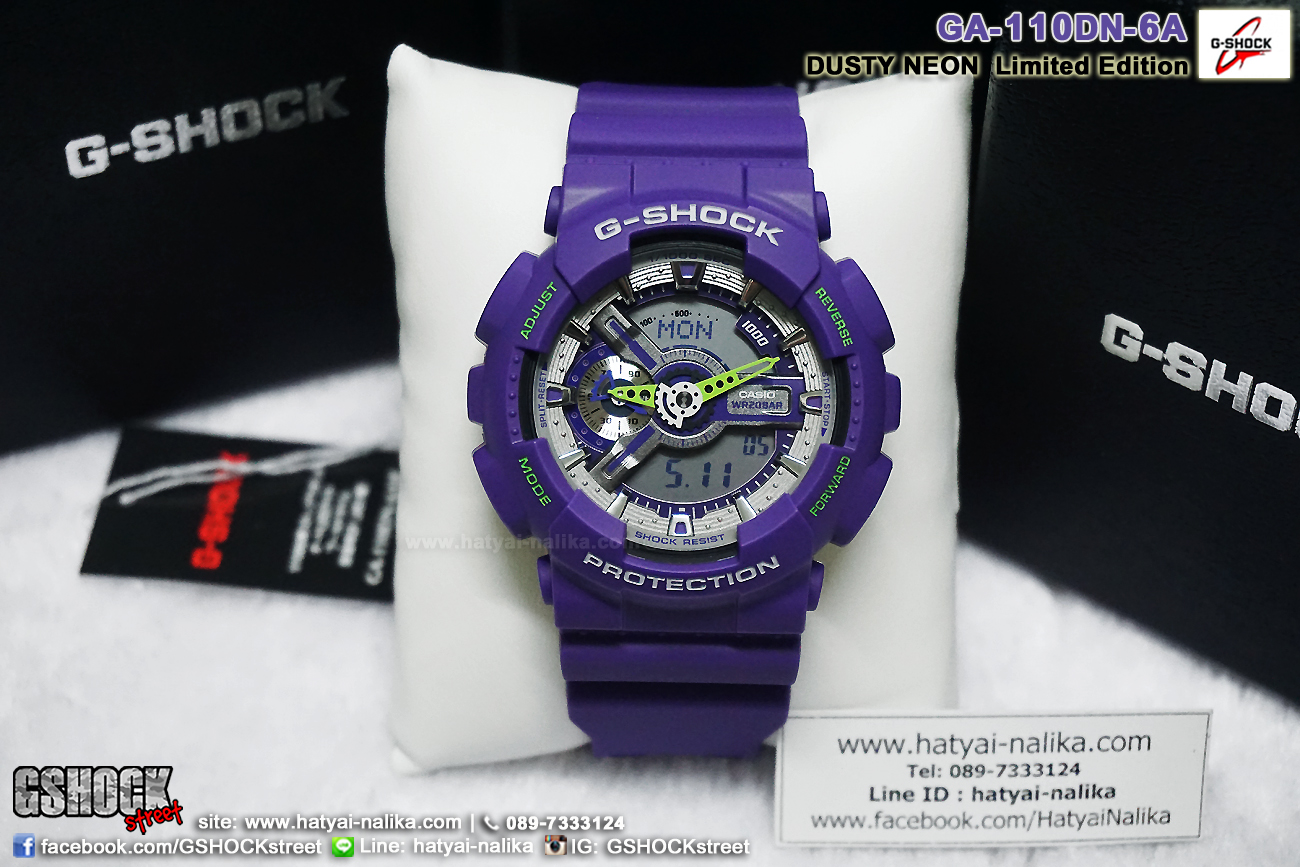 นาฬิกา คาสิโอ Casio G-Shock Limited Dusty Neon Series รุ่น GA-110DN-6A