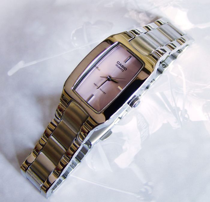 นาฬิกา คาสิโอ Casio STANDARD Analog'women รุ่น LTP-1165A-4C ออกแบบสไตล์ DKNY ดารานิยมใส่!! ของแท้ รับประกัน 1 ปี