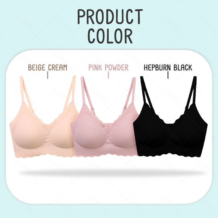 เสื้อชั้นใน บราไร้โครง รุ่น soft cloud เส้นใยผ้า lycra