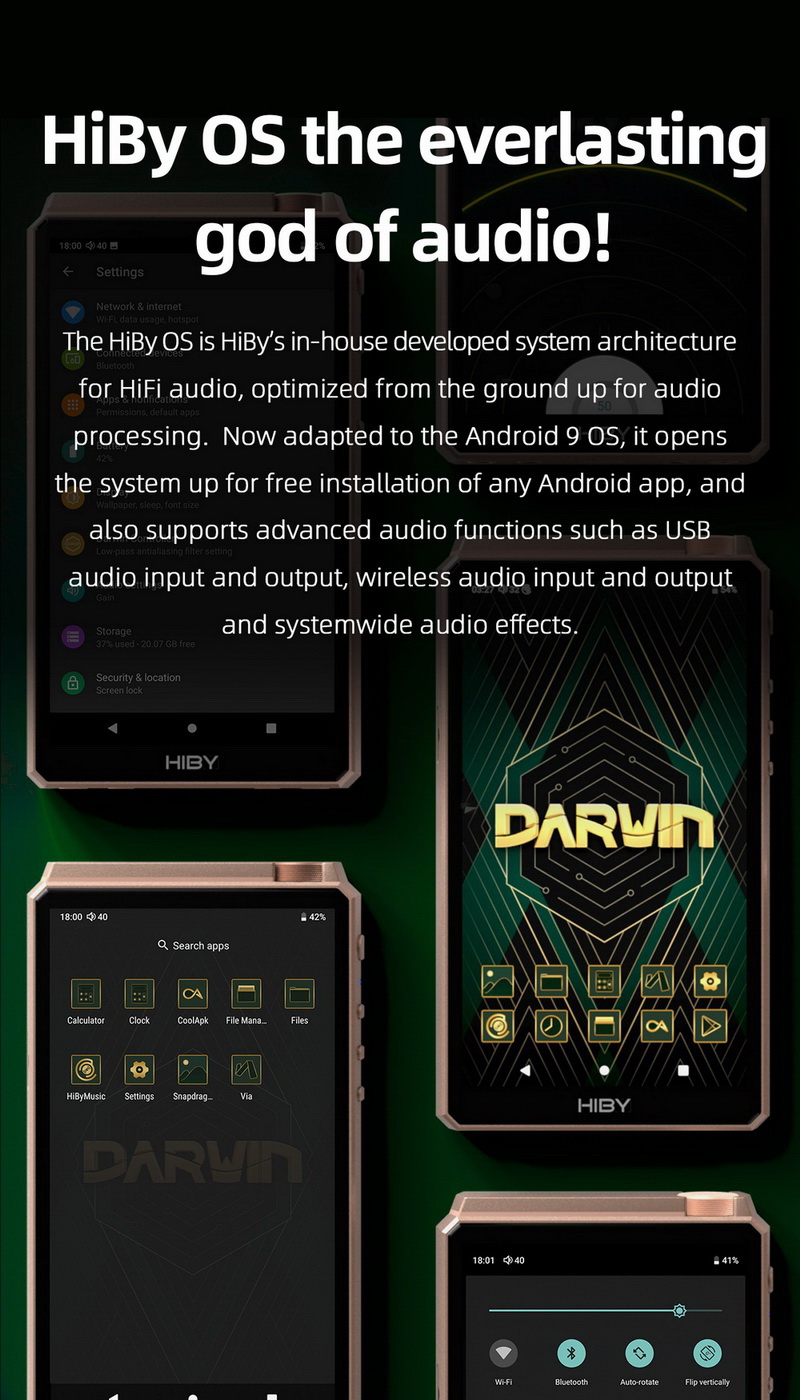 [PreOrder] ขาย Hiby RS6 DAP พกพา สถาปัตยกรรม Darwin ระดับเรือธง รองรับ MQA16x ประกันศูนย์ไทย