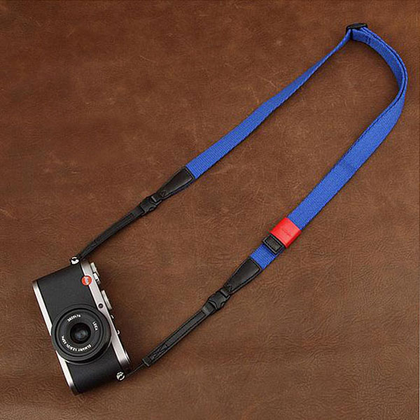 สายคล้องกล้อง รุ่น Universal - กล้อง Mirrorless กล้องฟรุ้งฟริ้งและกล้องเล็ก สีน้ำเงินสว่าง