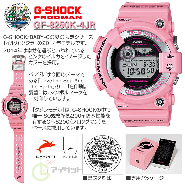 นาฬิกา คาสิโอ Casio G-Shock Love The Sea And The Earth Men's Watch รุ่น GF-8250K-4JF