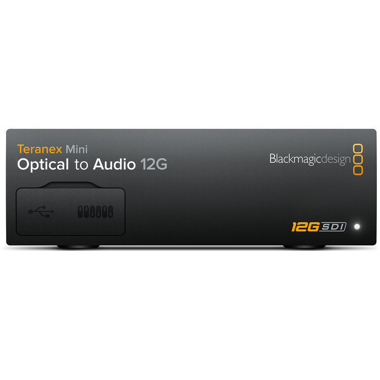 Blackmagic Design Teranex Mini Optical to Audio 12G Converter