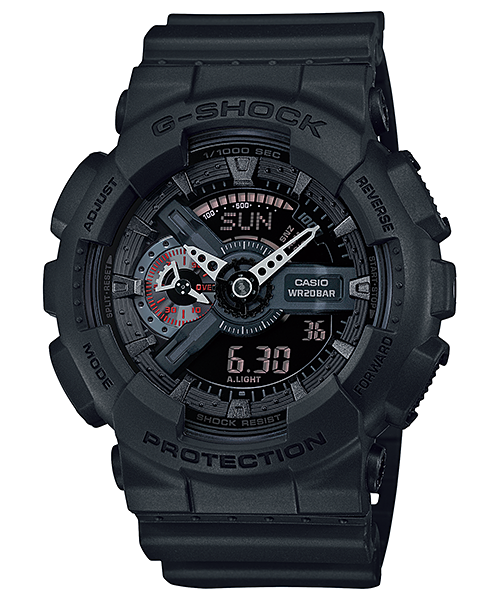 นาฬิกา คาสิโอ Casio G-Shock Limited Military Black Series รุ่น GA-110MB-1A