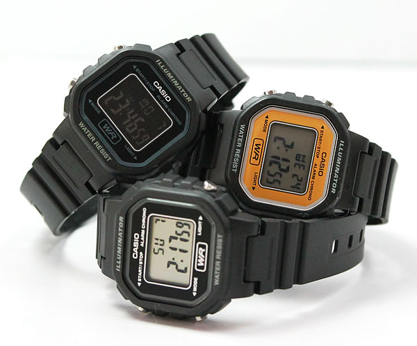 นาฬิกา Casio LADY'S STANDARD DIGITAL LA-20 series รุ่น LA-20WH-4A ของแท้ รับประกัน1ปี