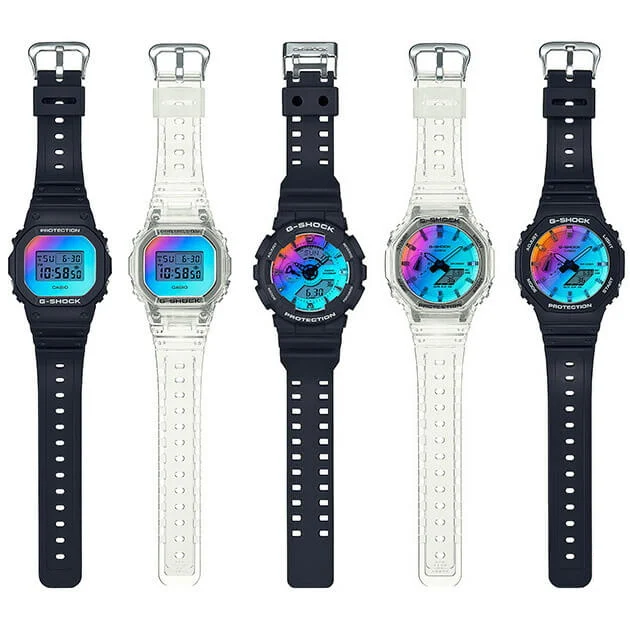 นาฬิกา Casio G-Shock Special Color Shades of Rainbow series รุ่น GA-2100SRS-7A ของแท้ รับประกัน1ปี