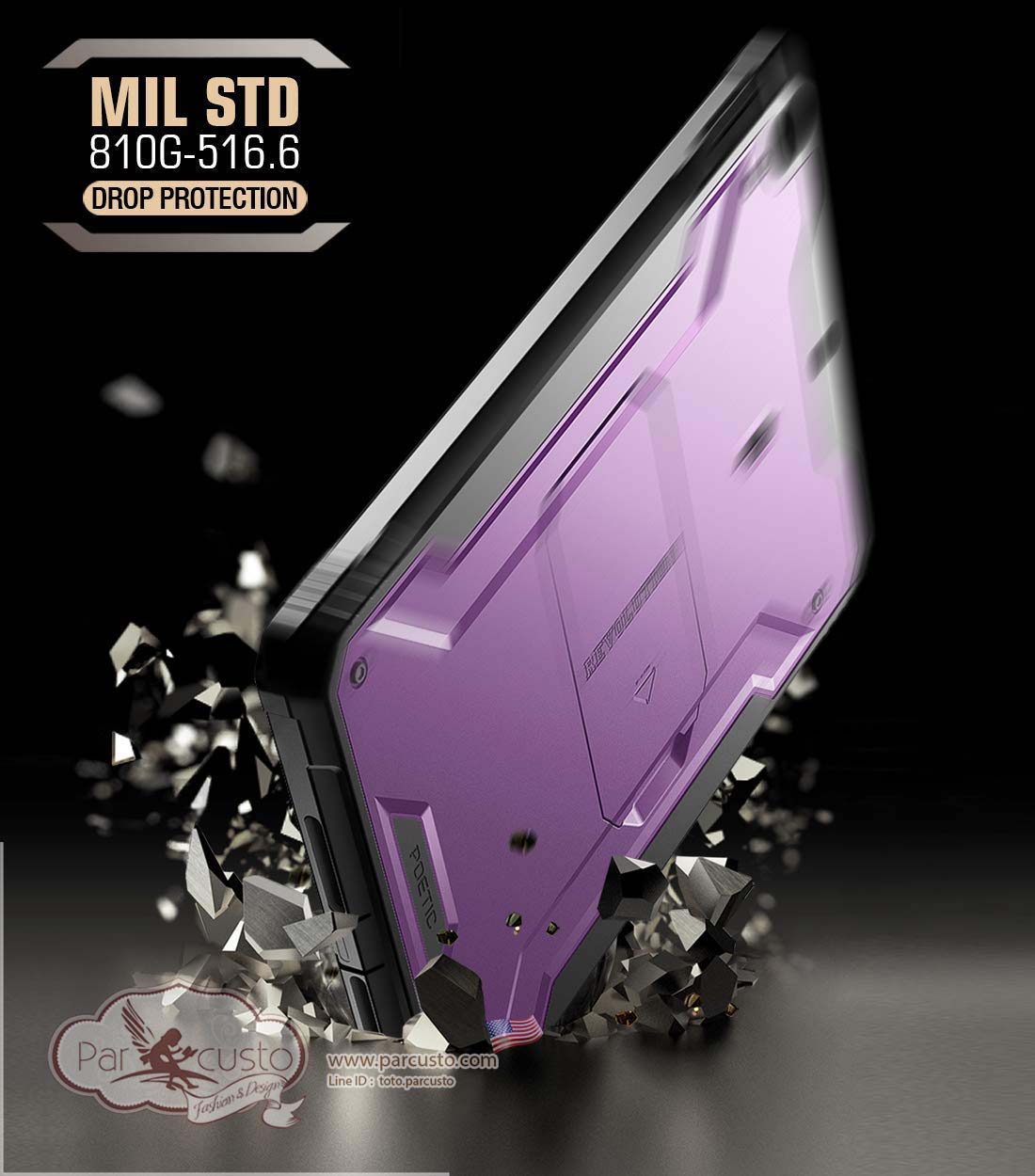 เคสกันกระแทก Apple iPad 10.2 2019 (iPad 7th) [Revolution] จาก POETIC [Pre-order USA]