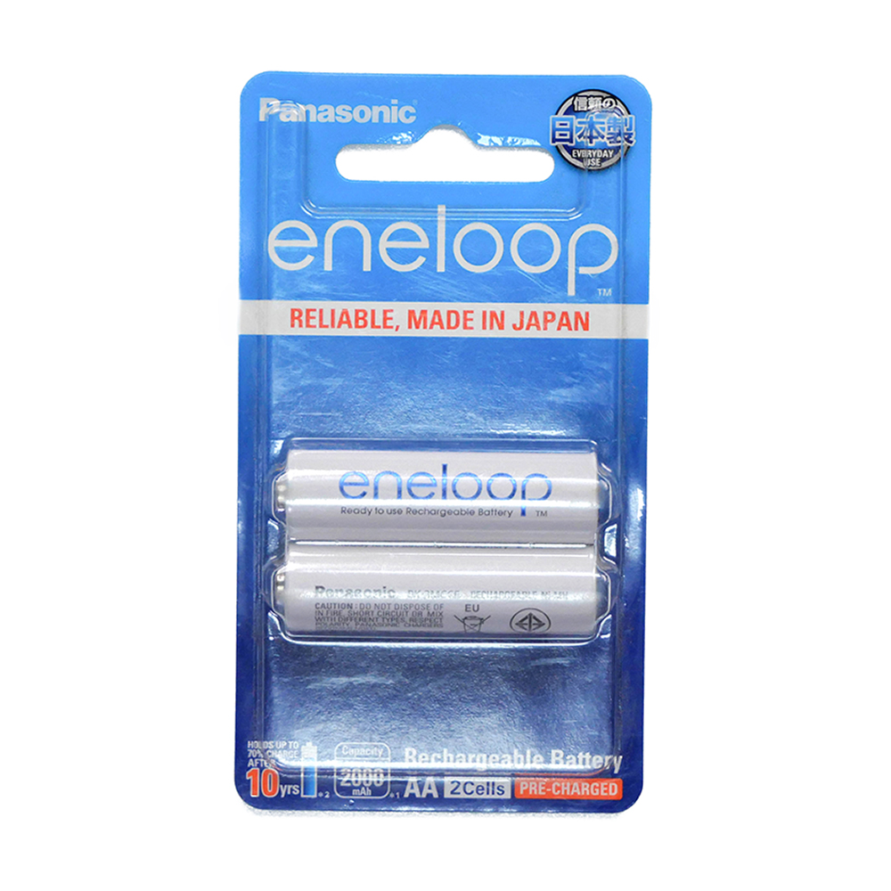 ขาย PANASONIC ENELOOP AA ถ่านชาร์จ 1,900mAh แพค 2 ก้อน