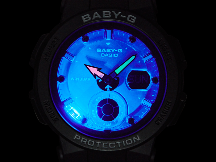 นาฬิกา Casio Baby-G Beach Traveler BGA-250 series รุ่น BGA-250-1A ของแท้ รับประกัน1ปี